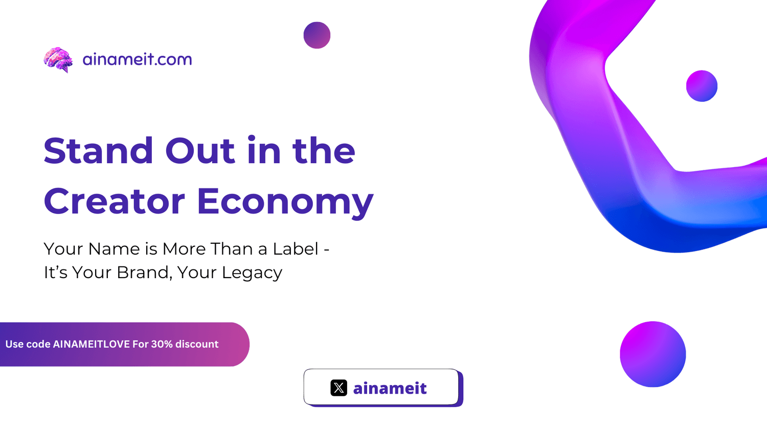 Standout in the Creator Economy